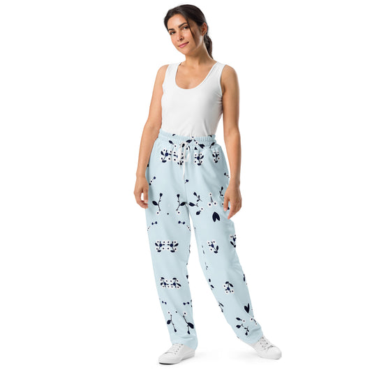 wide leg joggers
