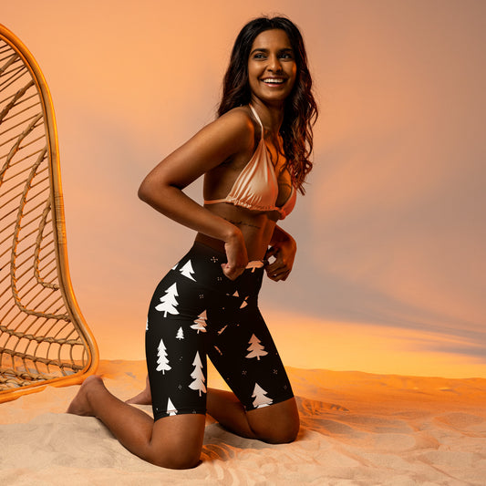 Women's All-Over Print Biker Shorts