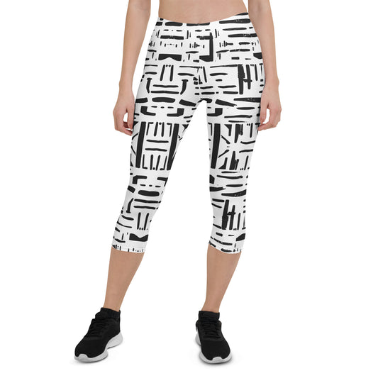 All-Over Print Women's Capri Leggings