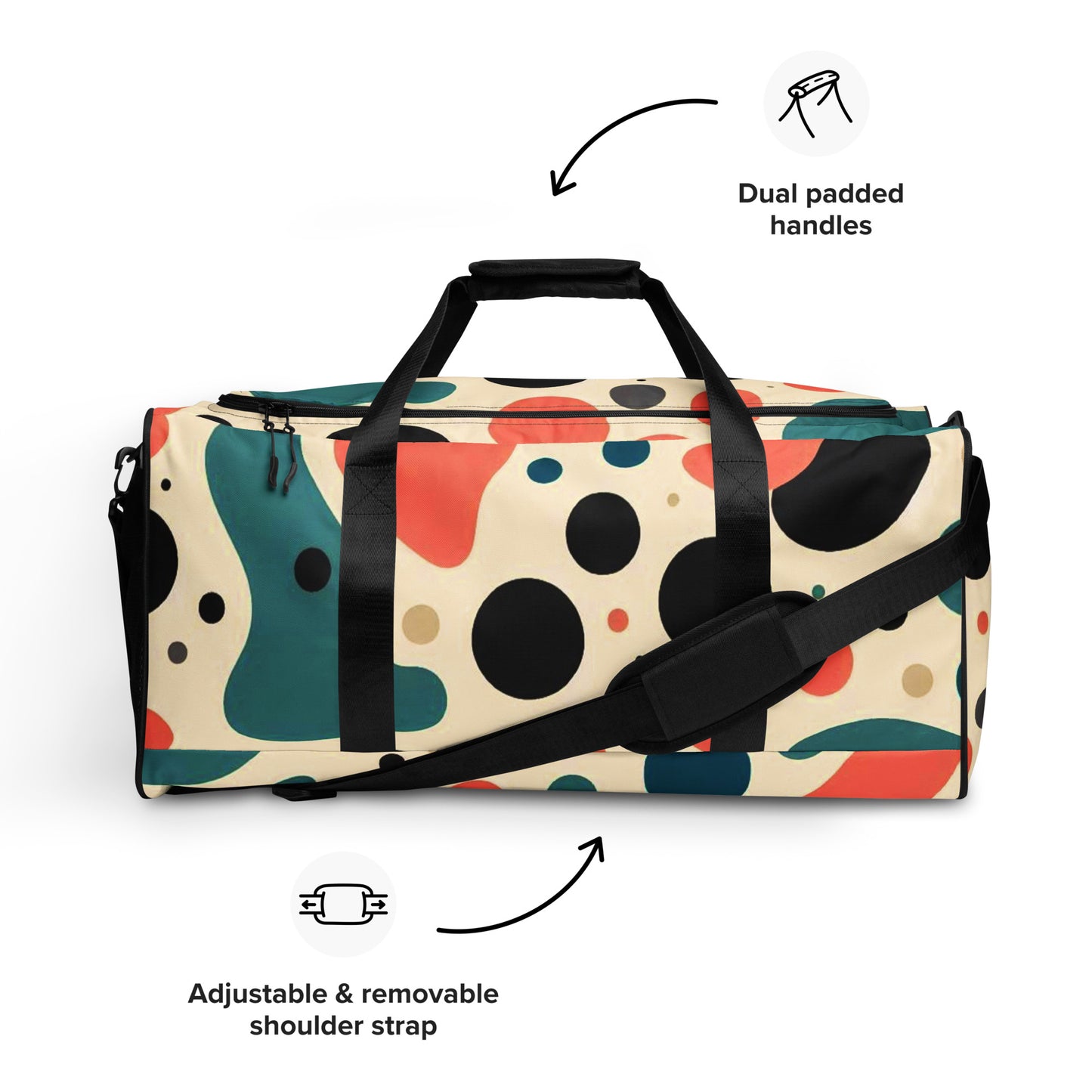 All-Over Print Duffle Bag