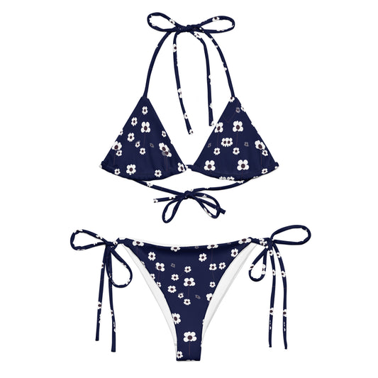 Women's All-Over Print Recycled String Bikini