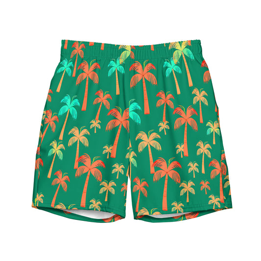 All-Over Print Recycled Men's Swim Trunks