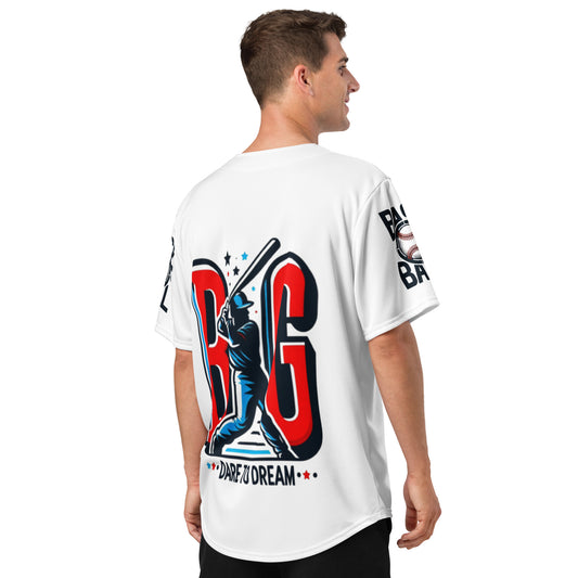 All-Over Print Recycled Men's Baseball Jersey