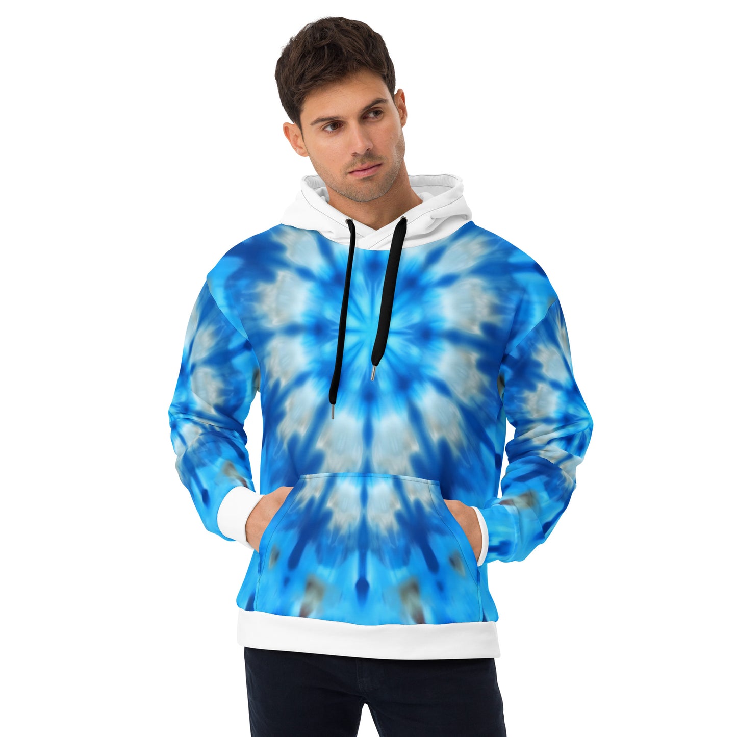 All-Over Print Recycled Men's Hoodie