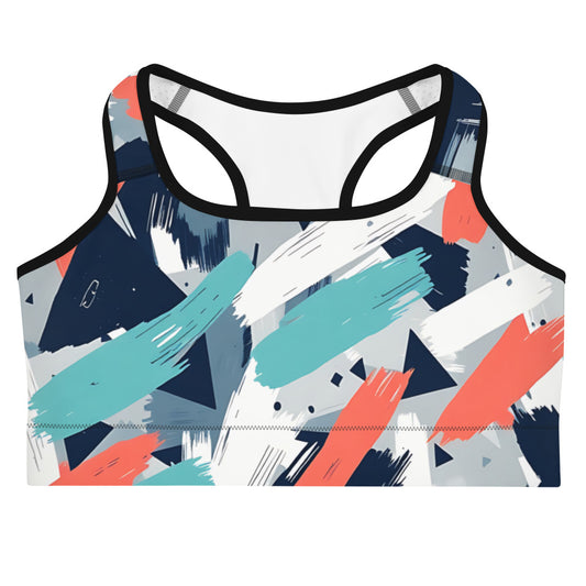 Women's All-Over Print Sports Bra