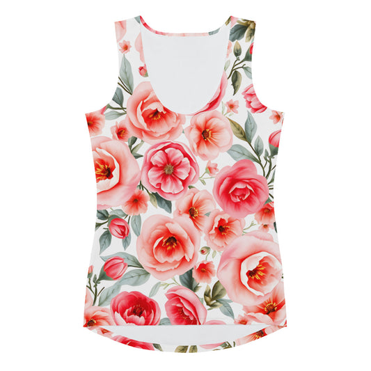 All-Over Print Women's Sublimation Cut & Sew Tank Top