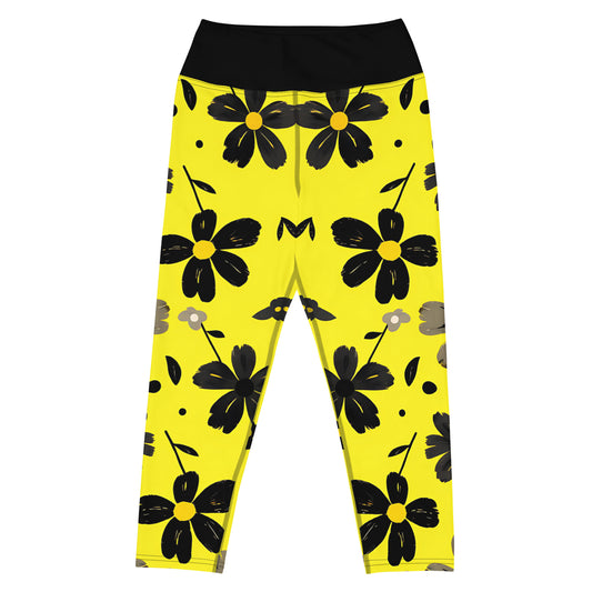 Women's All-Over Print Yoga Capri Leggings