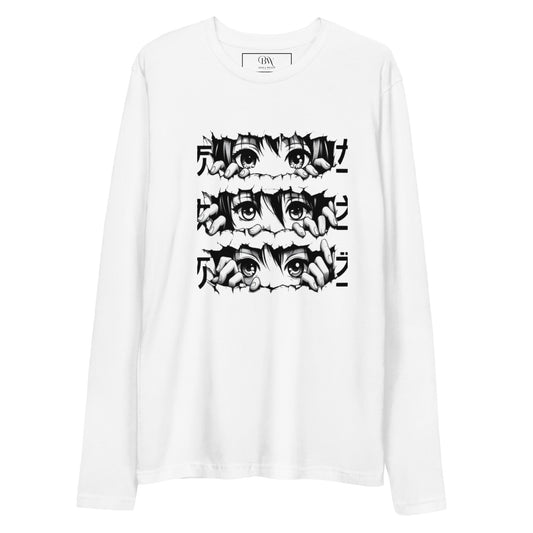 Fitted Long Sleeve Men's Shirt