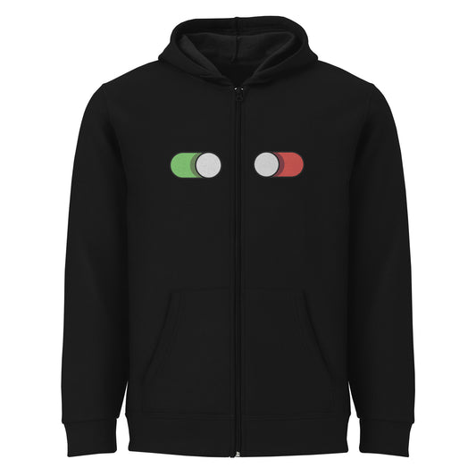 Men's Basic Zip Hoodie