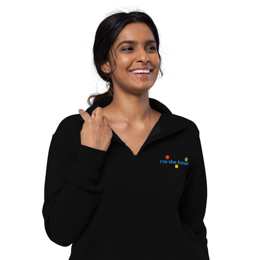 Women's Fleece Pullover Black