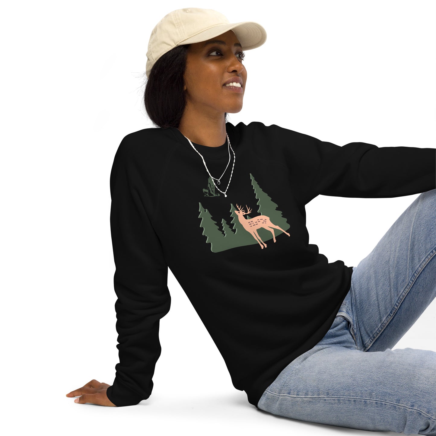 Women's Organic Raglan Sweatshirt