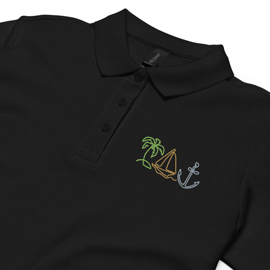 Pique Polo Shirt Women's