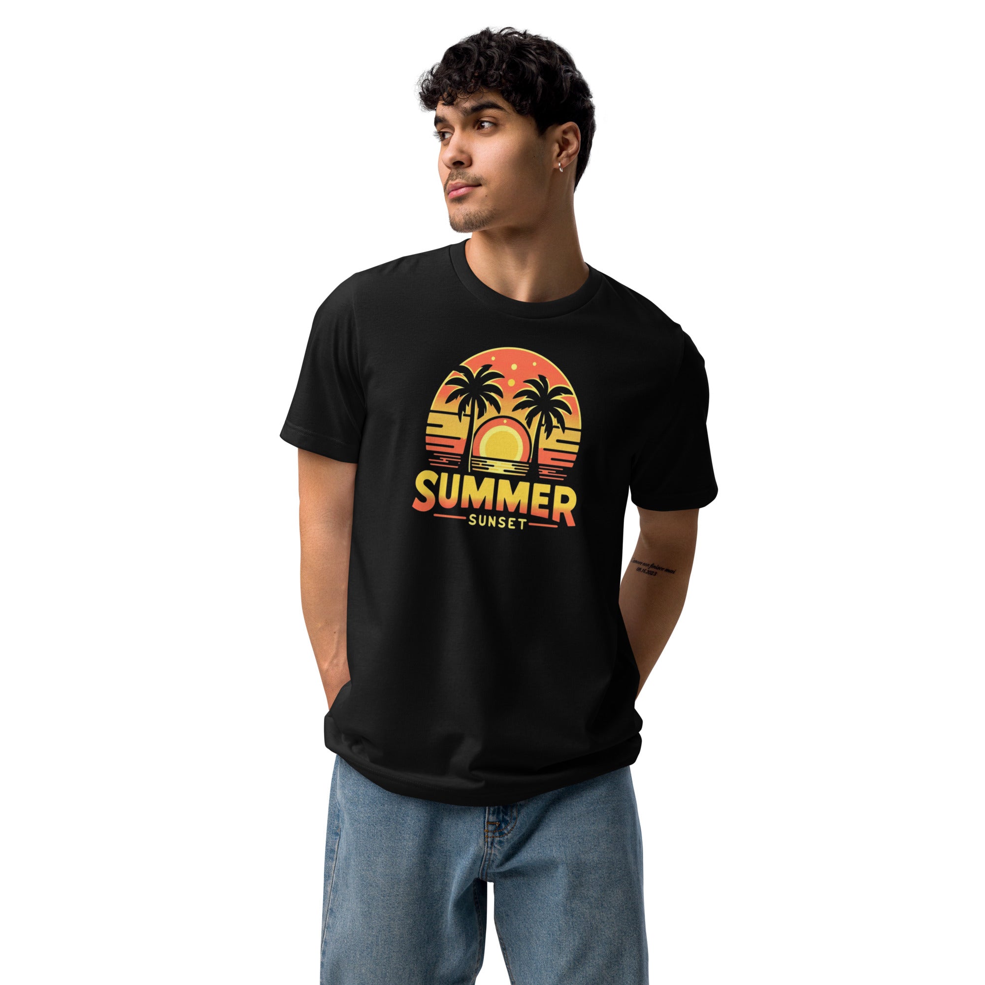 Eco-Friendly Men's T-Shirt – Sustainable Cotton Staple – Bask & Weave